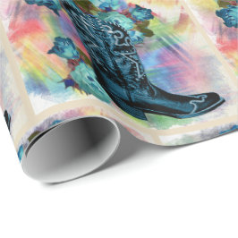 Western start med Ro på Färg i Vatten Presentpapper