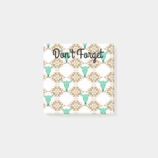 Western Style Sticky Notes  Post-it Block