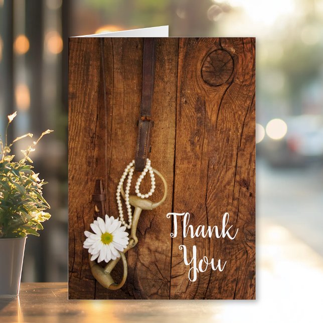 Western Tack för White Daisy Horse Bit Land OBS Kort (Skapare uppladdad)