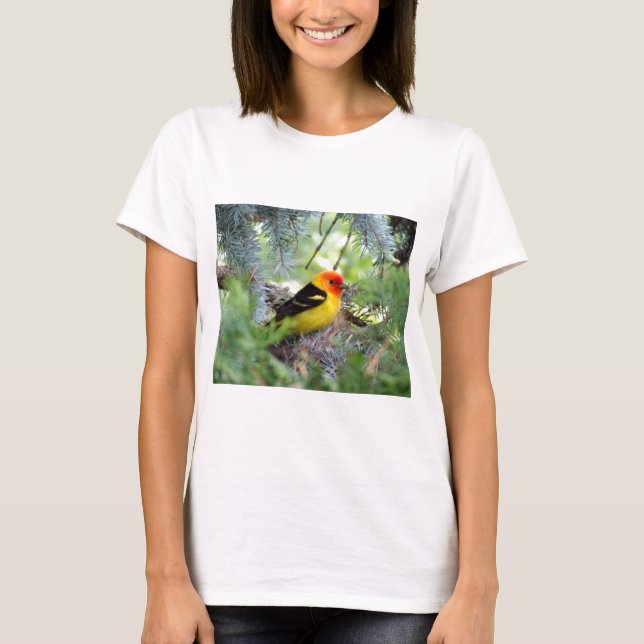 Western Tanager T-shirt (Framsida)