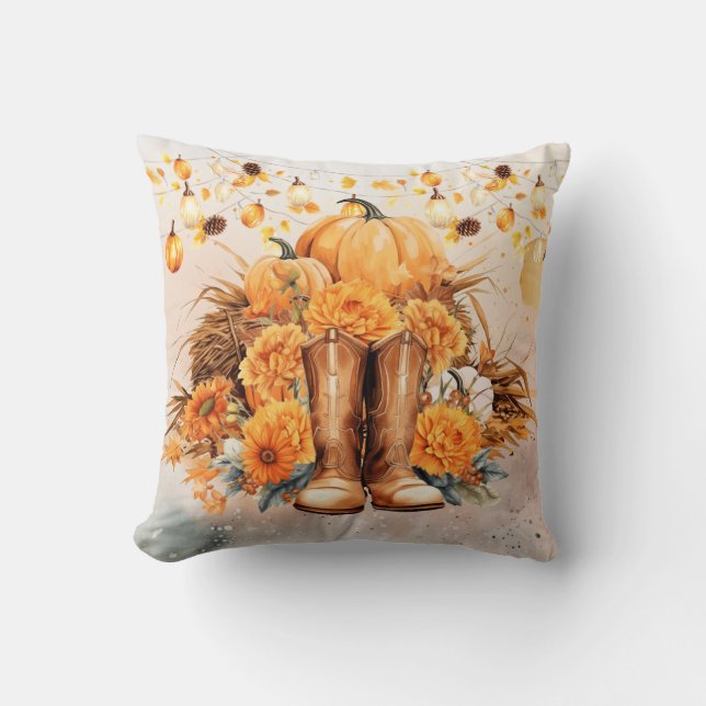 Western Thanksgiving Kudde (Framsida)