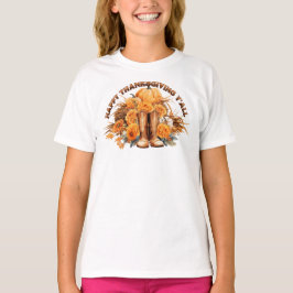 Western Thanksgiving T Shirt