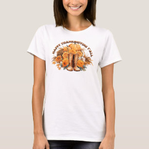Western Thanksgiving T Shirt