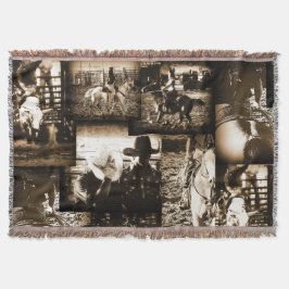 Western Theme Rustic Rodeo Cowboydesign Filt
