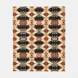 Western Throw Blanket - Mysigt sydvästra Charm Fleecefilt