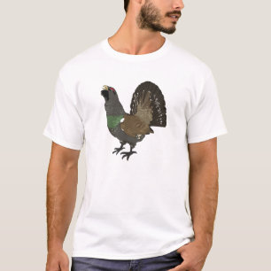 Western tjäder (fågeln) t shirt