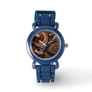 Western trio: Hat, Boots, Revolver Armbandsur