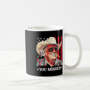Western Trump Cowboy Du Miste Trump 2025 USA Flagg Kaffemugg