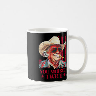 Western Trump Cowboy Du Miste Två Gånger Trump 202 Kaffemugg