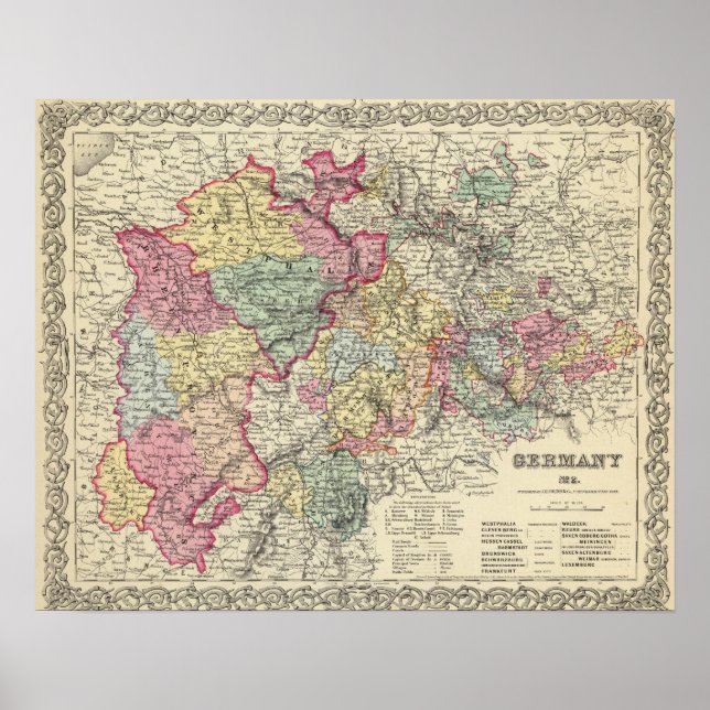 WESTERN TYSKLAND 2 POSTER (Framsidan)