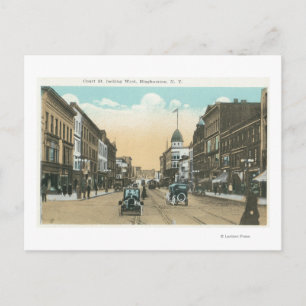 Western View of Court Street Vykort