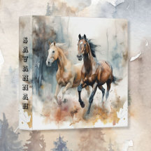 Western Vild Horse Binder
