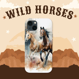 Western Vild Horse iPhone/iPad-fall