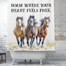 Western Vild och gratis Mustang Horses