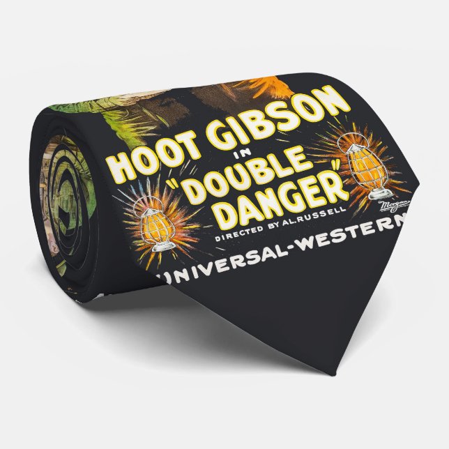 Western Vintage Film Poster Hoot Gibson Slips (Rullad)