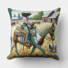 Western Wanderlust Pillow Kudde