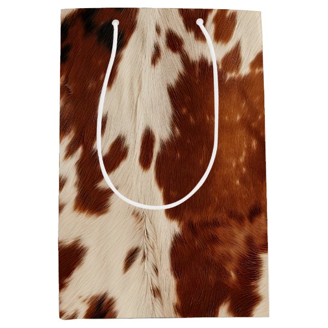 Western White Brown Black Cowhide (Framsidan)