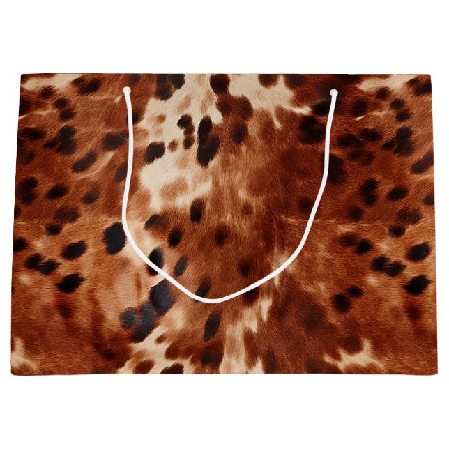 Western White Brown Black Cowhide (Framsidan)