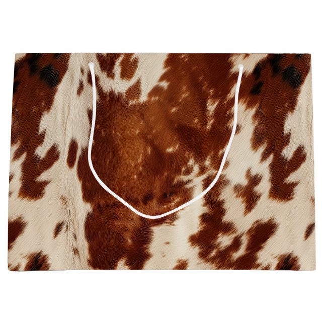 Western White Brown Cowhide (Framsidan)