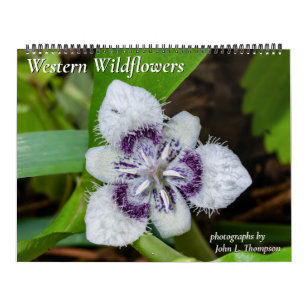 Western Wildblomskalender för 2024 Kalender