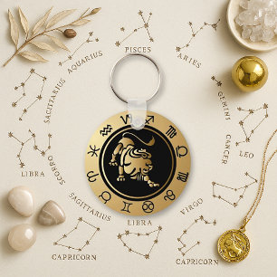 Western Zodiac - Leo Nyckelring