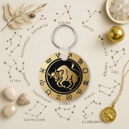 Western Zodiac - Oxen Nyckelring
