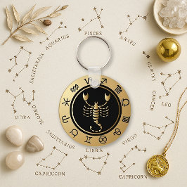 Western Zodiac - Scorpio Nyckelring