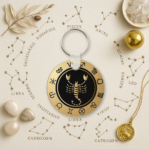 Western Zodiac - Scorpio Nyckelring