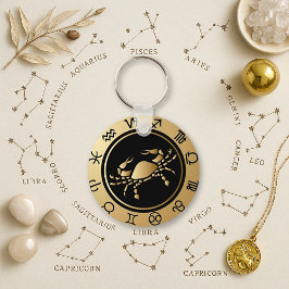 Western zodiak - cancer nyckelring
