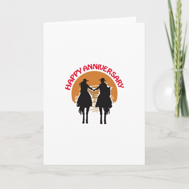 Westerna årsdagen kort (Framsida)