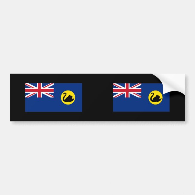 Westerna Australien, Australien Bildekal (Framsidan)