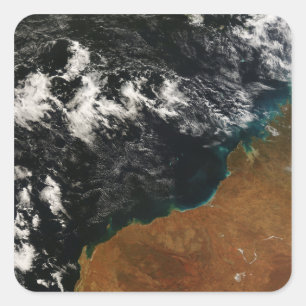 Westerna Australien Fyrkantigt Klistermärke