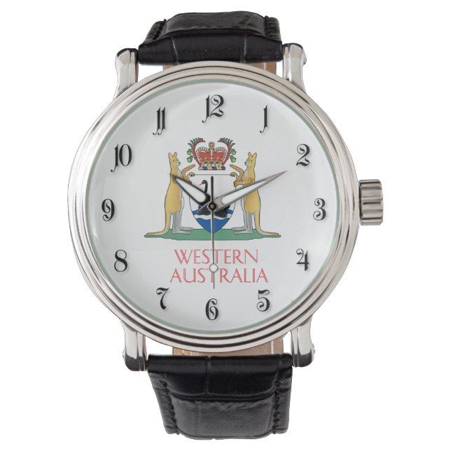 Westerna Australien jackar arm Armbandsur (Framsida)
