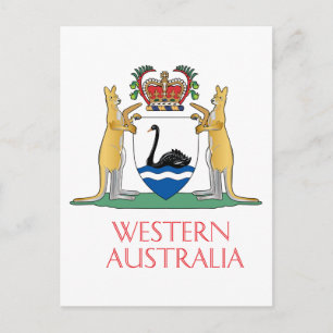 Westerna Australien jackar arm Vykort