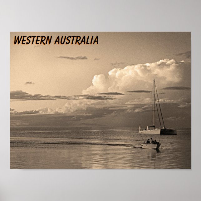 Westerna Australien Poster (Framsidan)