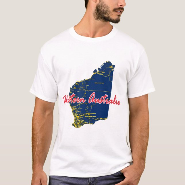 Westerna Australien T Shirt (Framsida)