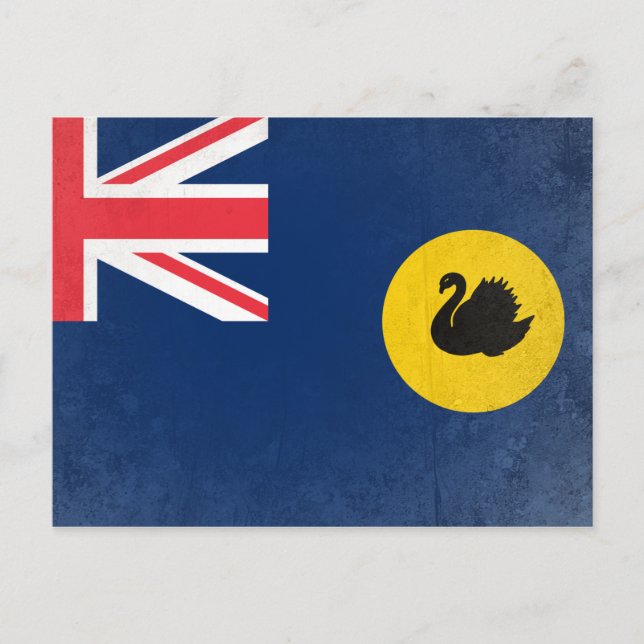 Westerna Australien Vykort (Framsida)