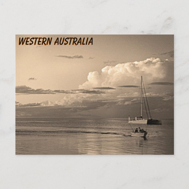 Westerna Australien Vykort (Framsida)