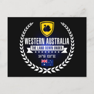 Westerna Australien Vykort