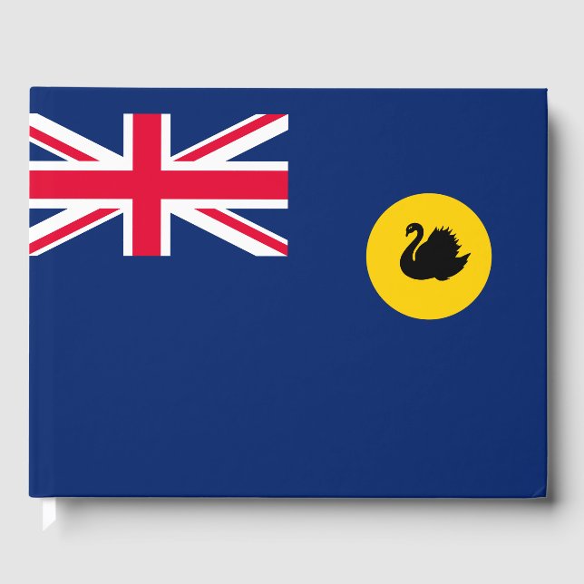 Westerna Australiens flagga Gästböcker (Framsida)