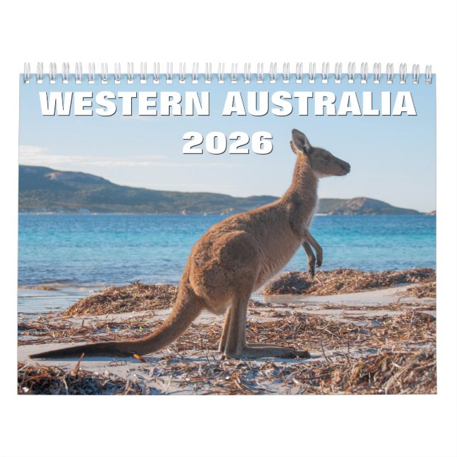 Westerna Australiens höjdpunkter 2022 Kalender (Omslag)