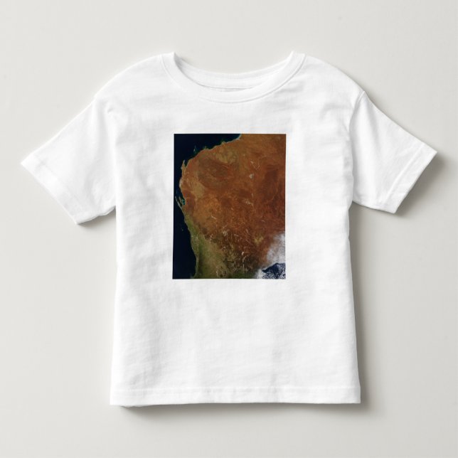 Westerna Australiens satellitvy T Shirt (Framsida)
