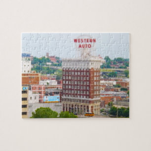 Westerna Auto byggnadLoftCondos Kansas City Pussel