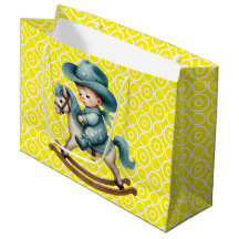 Westerna Baby Cowboyl Large Gift Bag