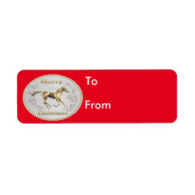 Westerna Bälte Buckle jul