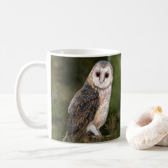 Westerna Barn Uggla Mugg - Modern (Med munk)