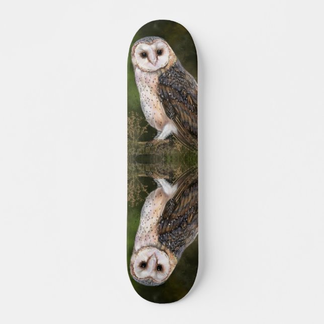 Westerna Barn Uggla Skateboard (Framsida)
