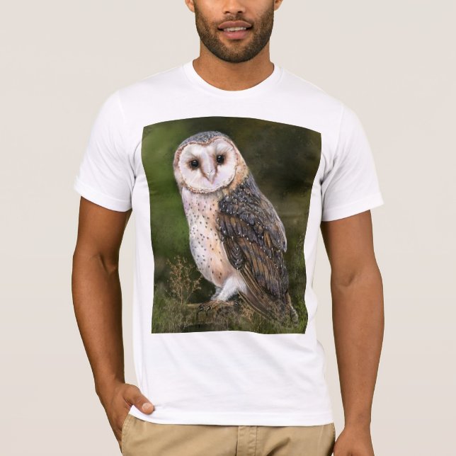Westerna Barn Uggla T-Shirt (Framsida)