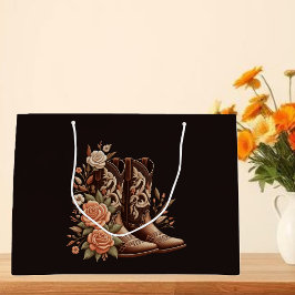 Westerna blommor från land med CowboyBoots