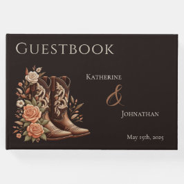 Westerna blommor från land med CowboyBoots Gästböcker